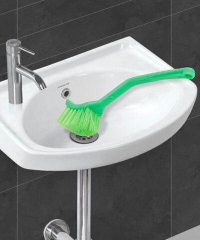 Sink Brush, Sink Cleaning Brush, Kitchen Brush, Bathroom & Tile Cleaning Brush (Multicolor-Pack of 1)