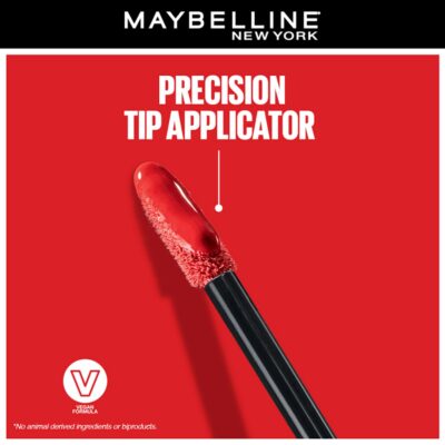 Maybelline New York Superstay Vinyl Ink Liquid High-Glossy Lipstick - Coy, Instant Shine & Transfer Proof. Superstay Vinyl Ink Liquid Lipstick Last Up To 16Hr, Enriched With Vitamin E & Aloe | 4.2Ml