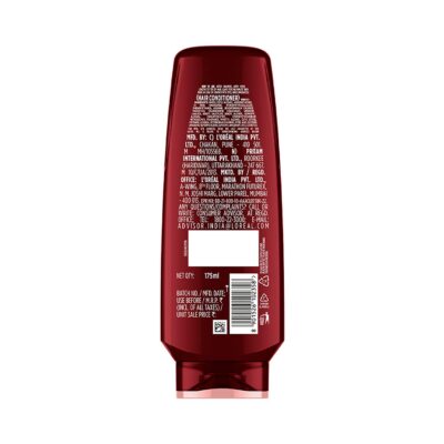 L'Oréal Paris Anti-Hair Fall Conditioner, Reinforcing & Nourishing for Hair Growth, For Thinning & Hair Loss, With Arginine Essence and Salicylic Acid, Fall Resist 3X, 180/192.5 ML (Weight May Vary)