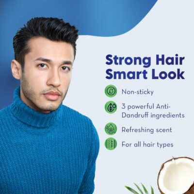 Parachute Advansed Parachute Hair Cream for Men, 100ml (Pack of 3)|Anti Dandruff | After Shower |Non Sticky Oil Replacement Hair Cream