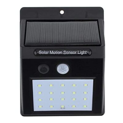 SHOPHOUSSES STREET 20 Led Solar Motion Sensor Light Wireless Waterproof Night Spotlight for Outdoor/Garden Wall, Solar Lights for Home (20 LED)