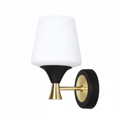 PHILIPS Nero Wall Light Up | Modern Decorative Wall Lamp for Living Room, Bedroom & Hallway | E27 Bulb Compatible | Pack of 1
