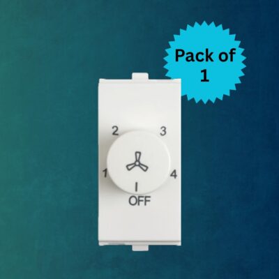 Anchor by Panasonic 65301 Penta Modular 1M 100 W Polycarbonate Tiny Step Regulator (White)